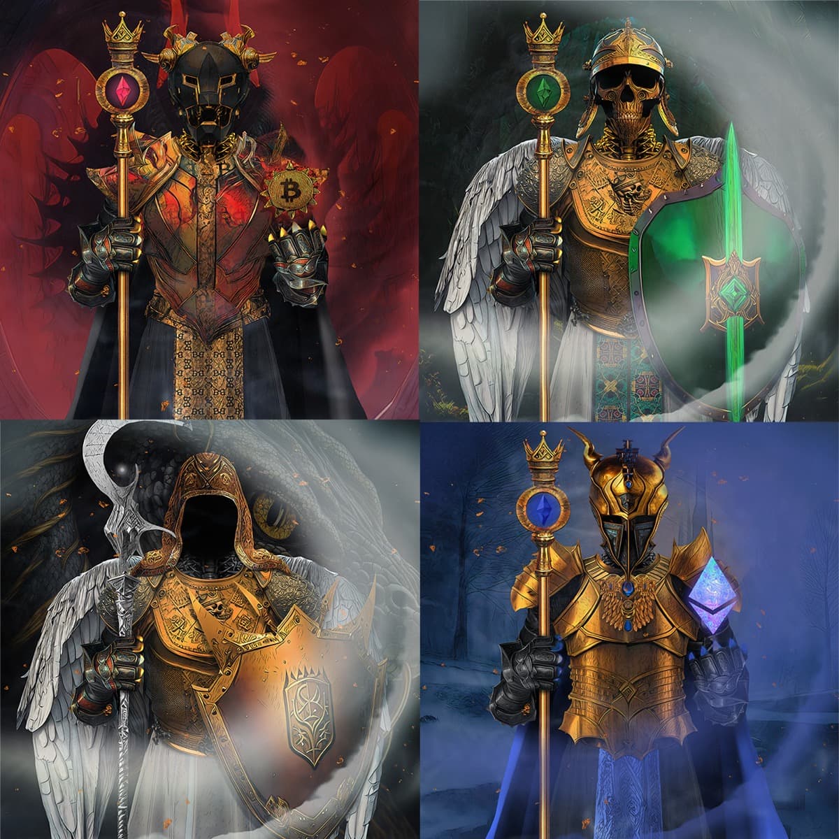 Eternal Guardians digital art collection preview