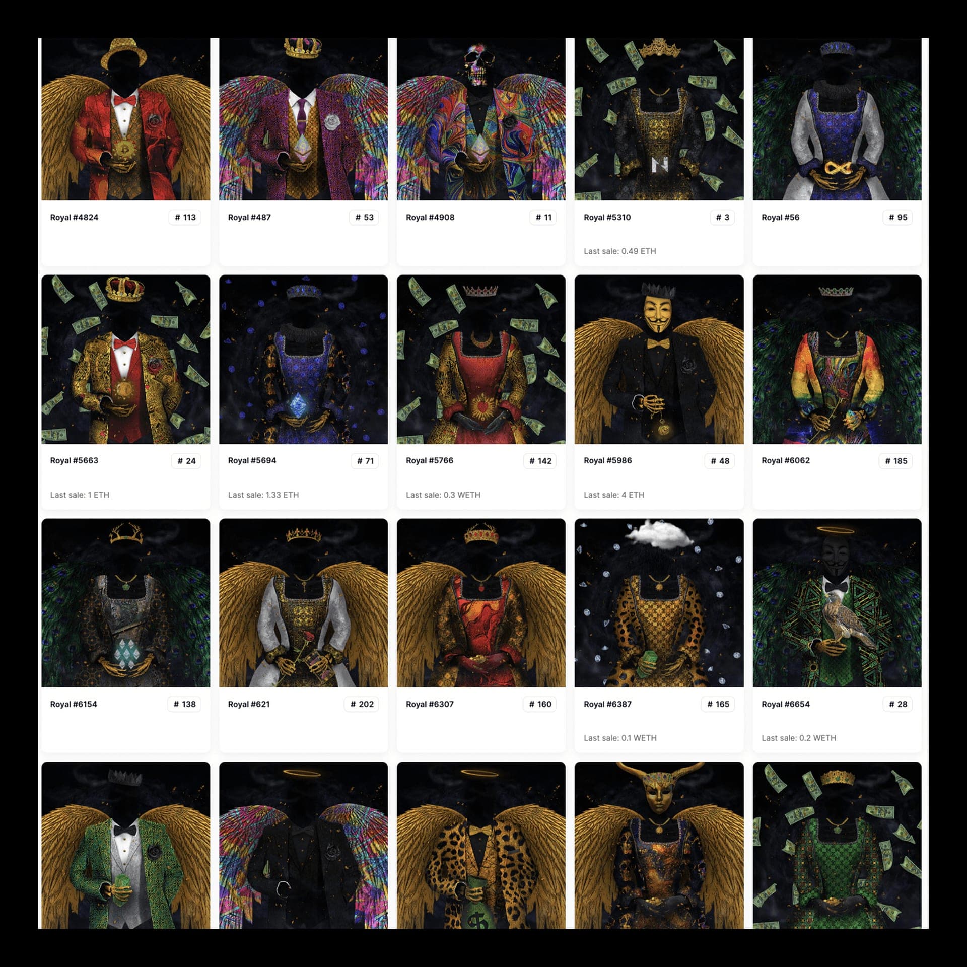 Eternal Royals on OpenSea