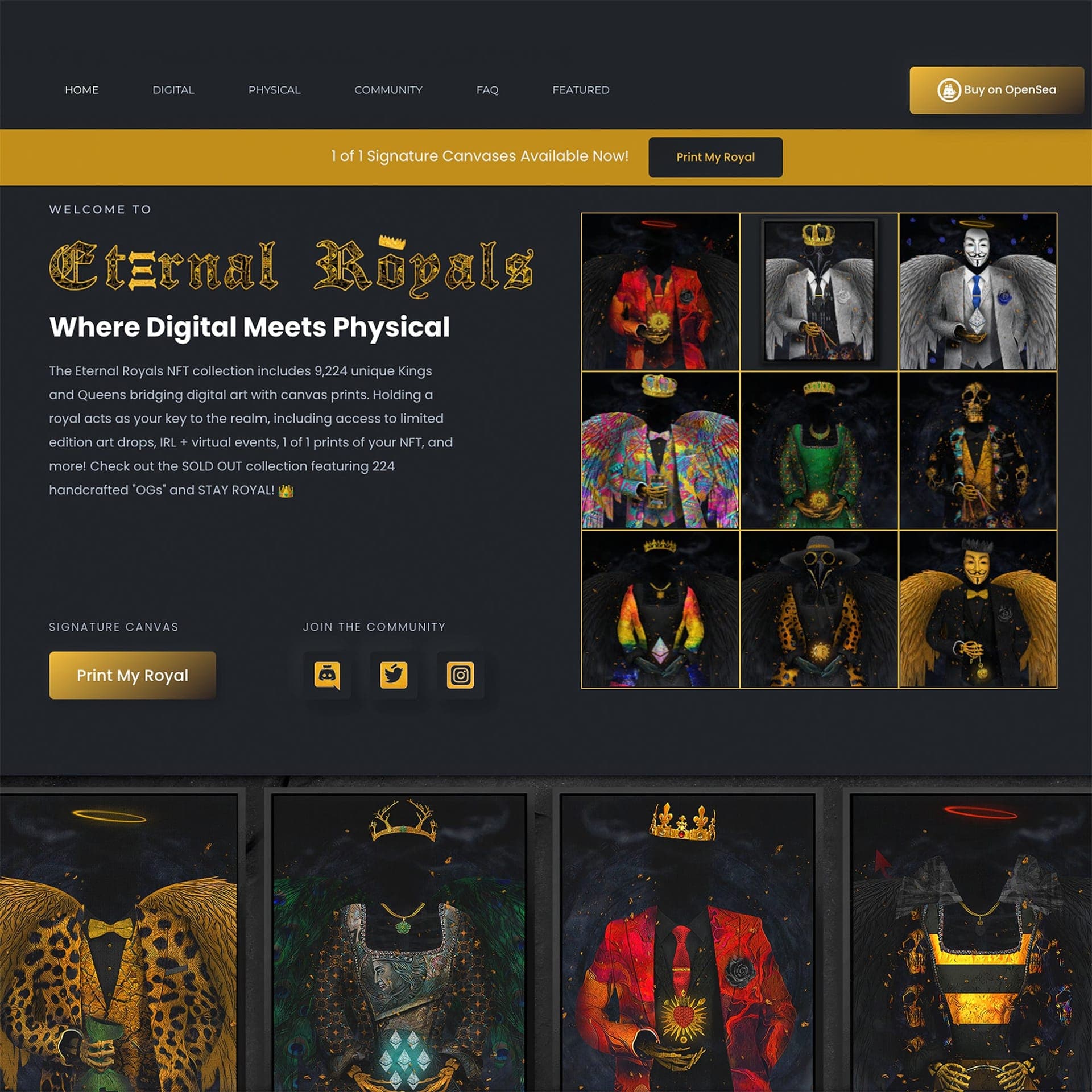 Eternal Royals Project Site