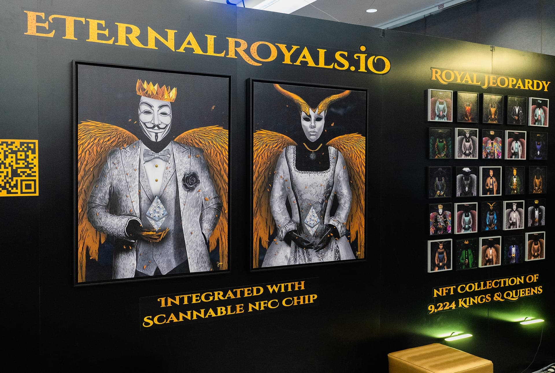 NFT LA Booth with Jondo Prints