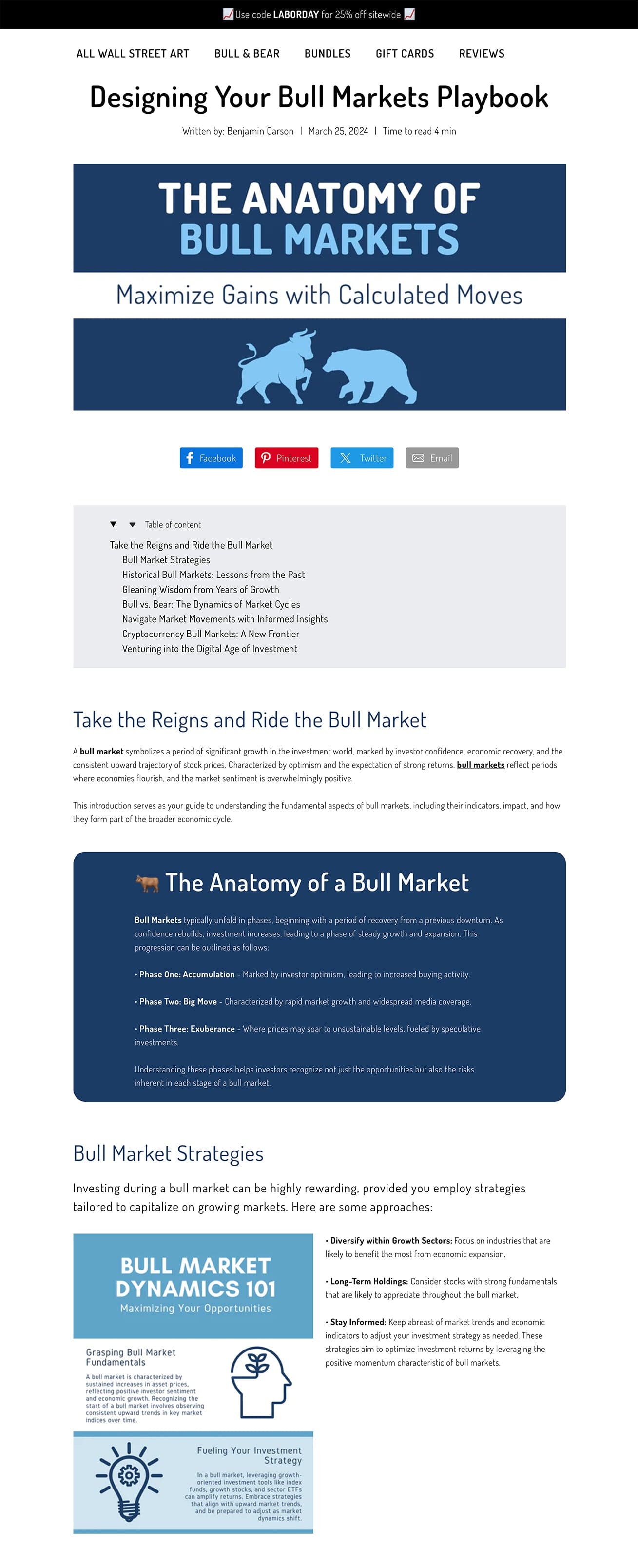Anatomy of Markets Blog