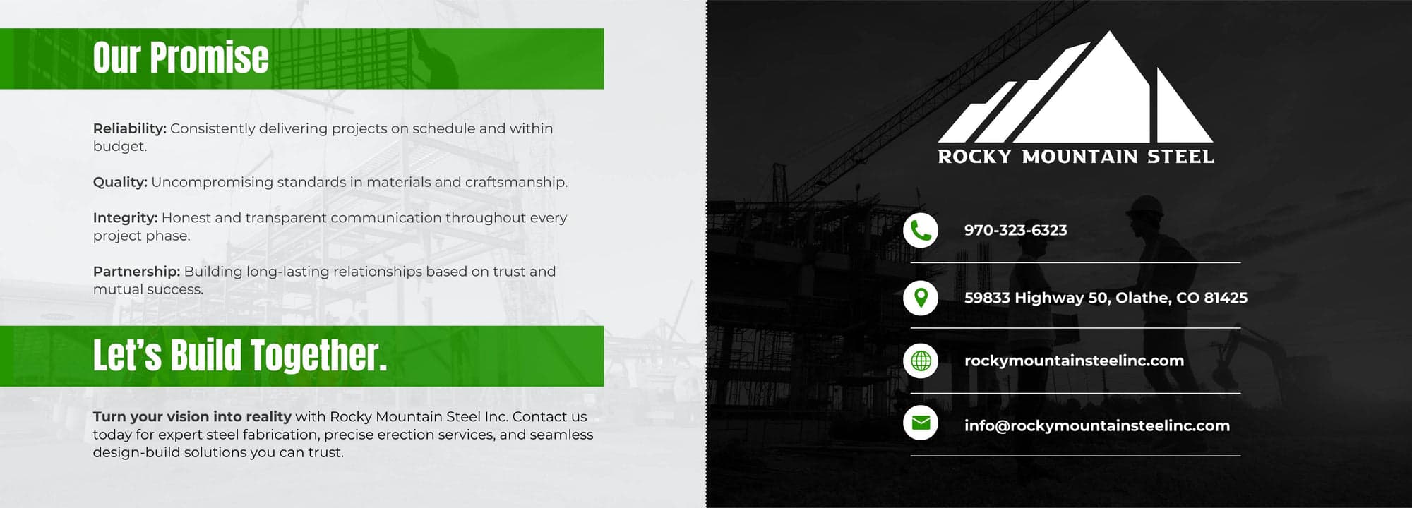 Rocky Mountain Steel - Contact Page