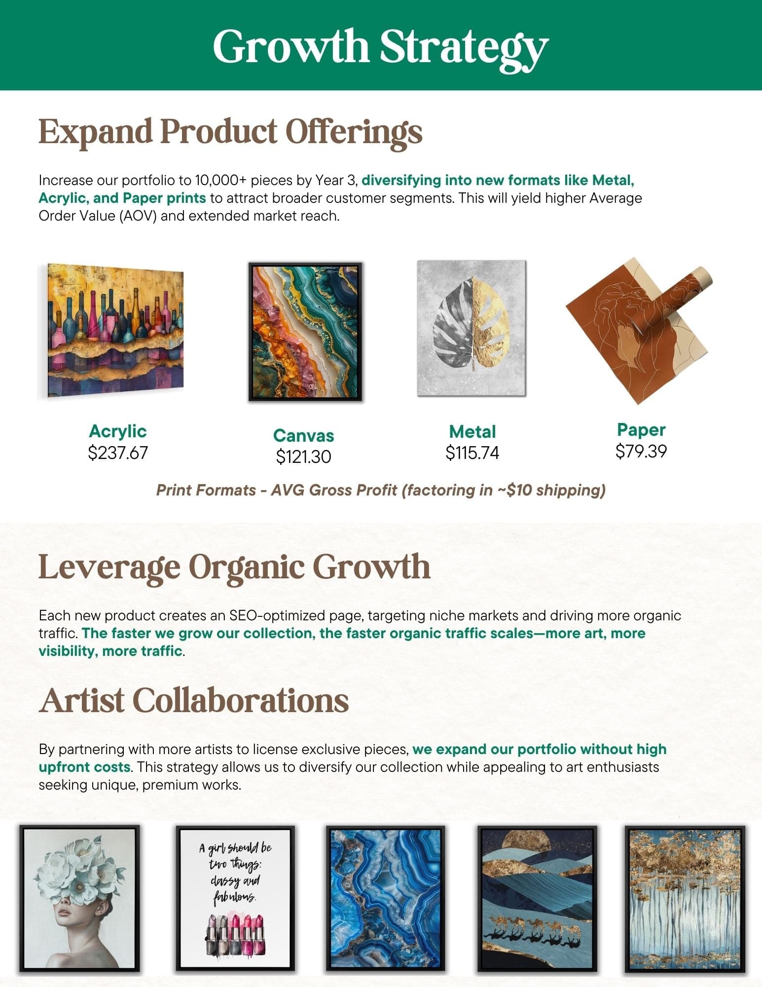 Pitch Deck - Growth Strategy