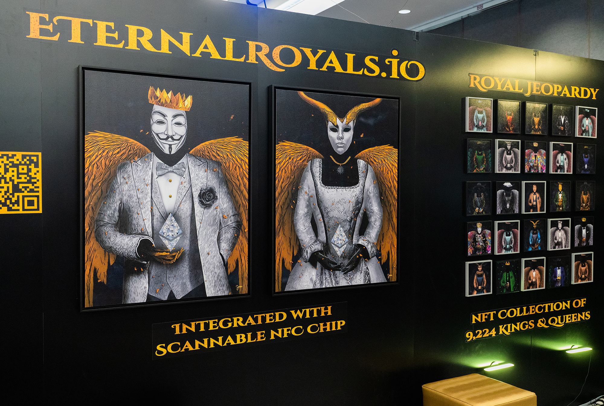 NFT LA Booth with Jondo Prints