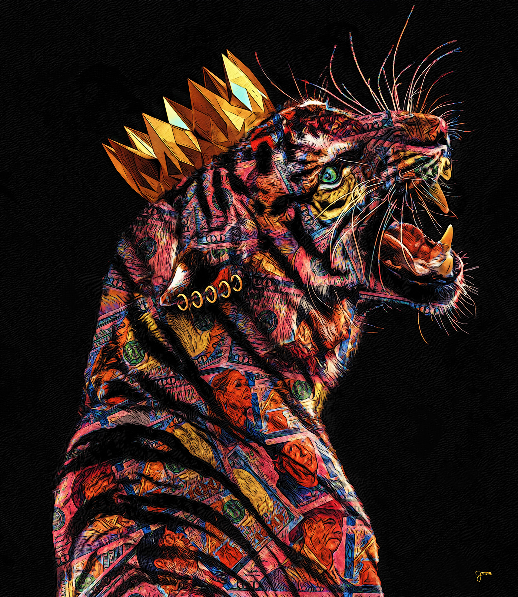 Tiger King Art