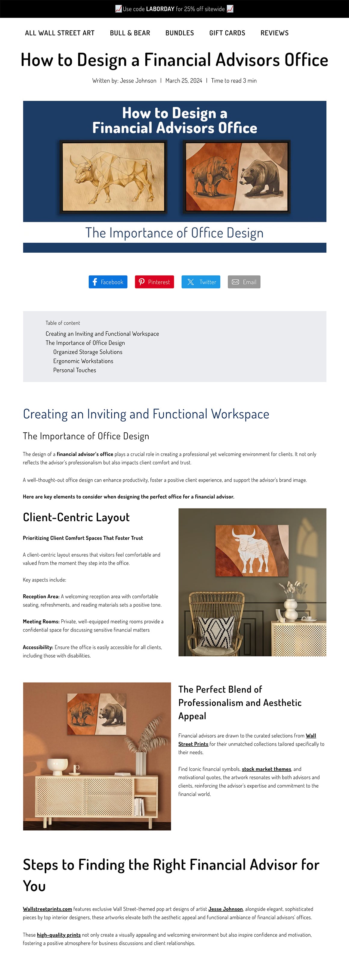 Financial Advisors Office Blog 2