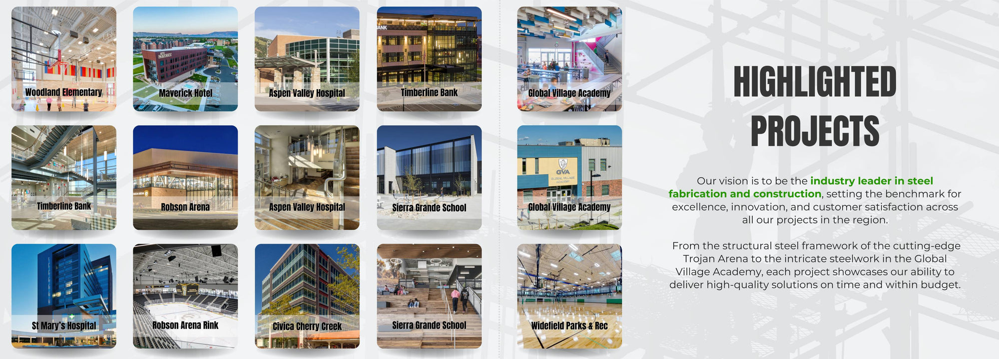 Rocky Mountain Steel - Highlighted Projects